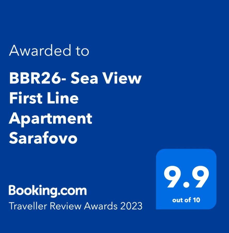 Bbr26- Sea View First Line Apartment Sarafovo Μπουργκάς Εξωτερικό φωτογραφία